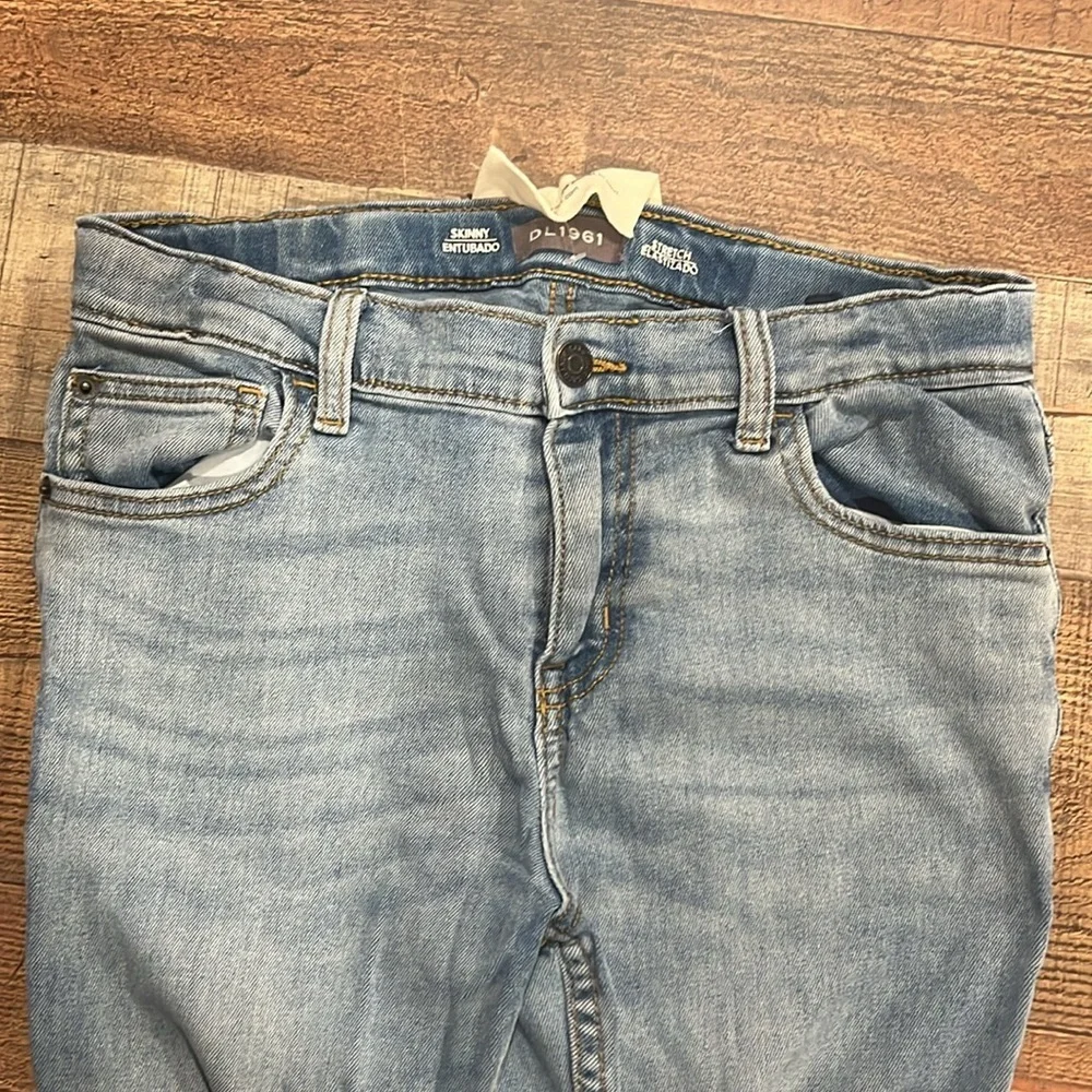 DL1961 Kids Brady Slim Jeans Girls 16 Light Blue